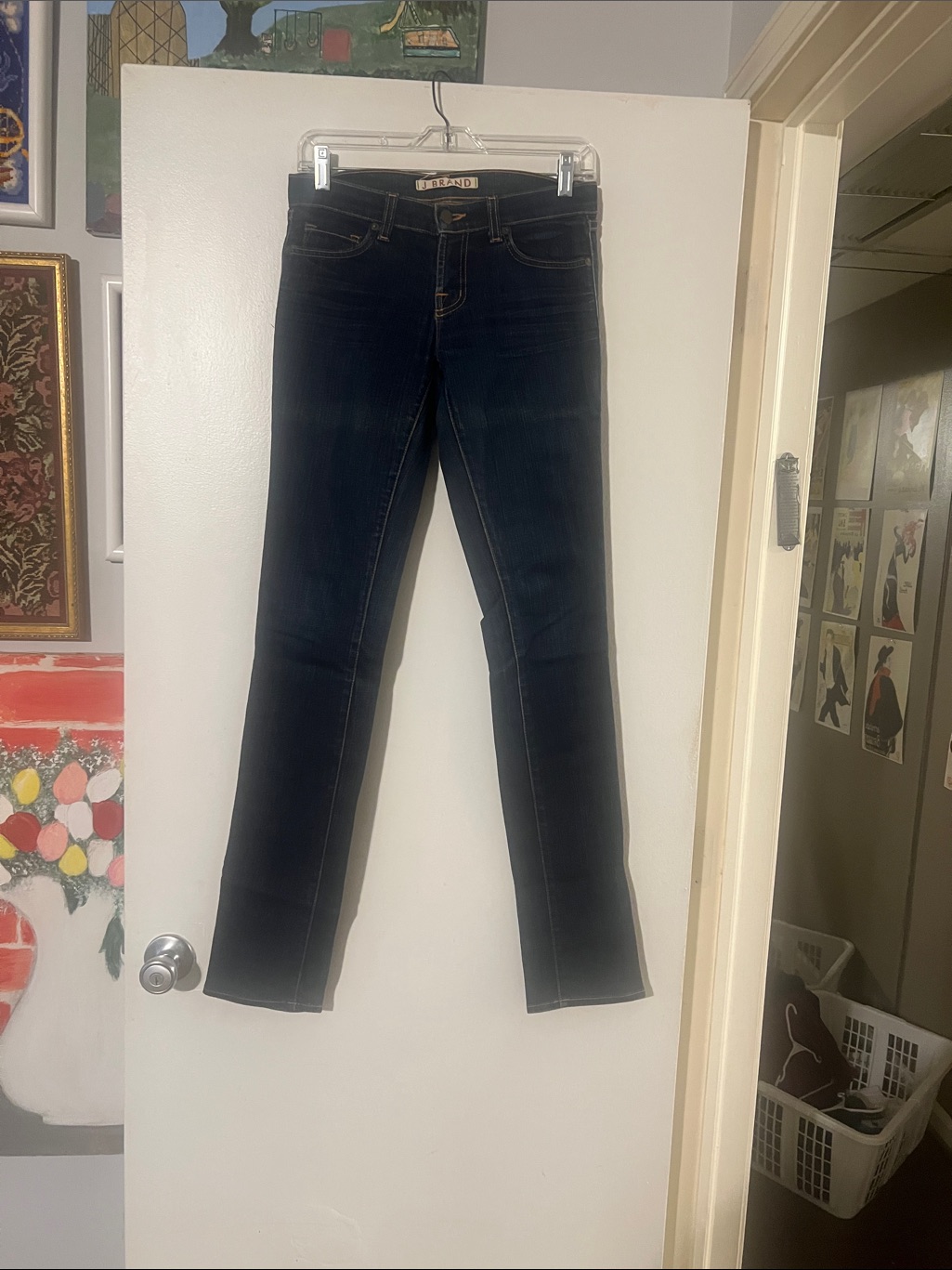 J Brand Cut 671 Blue 5 Pocket Jeans J Brand Cut 671 Blue 5 Pocket Jeans